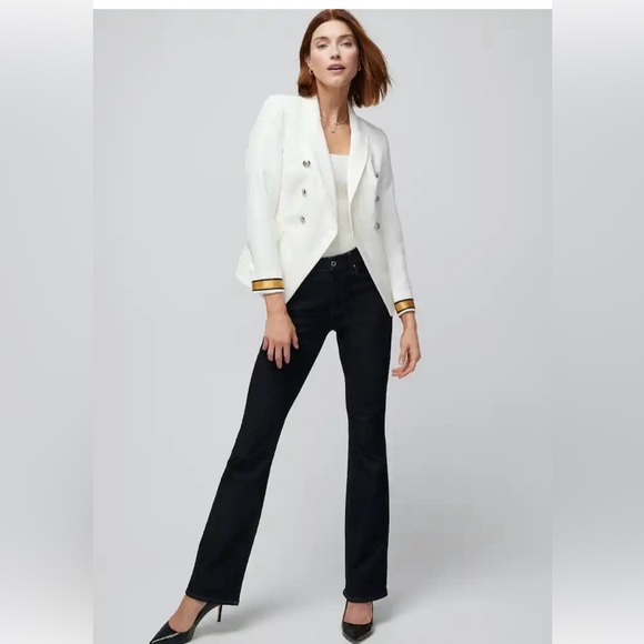 WHBM White Studio Blazer - Picture 3 of 4